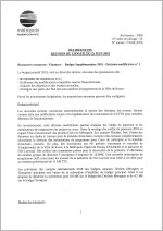 2018 - Budget supplémentaire