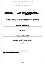 2018 - Décision modificative N°3