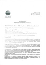 2019 - Budget supplémentaire