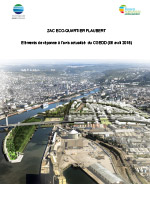 Ecoquartier Flaubert Étude d'impact - réalisation de la ZAC-2016